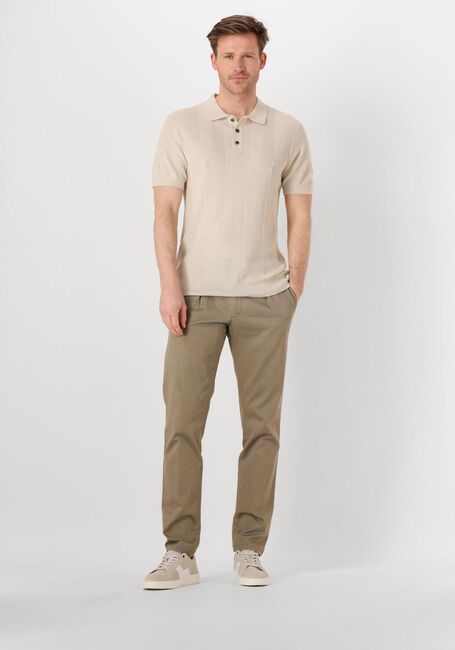 Beige PROFUOMO Polo POLO SHORT SLEEVE - large