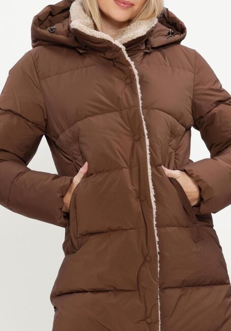 Bruine MOSCOW Gewatteerde jas 05-08-VALLEY - large
