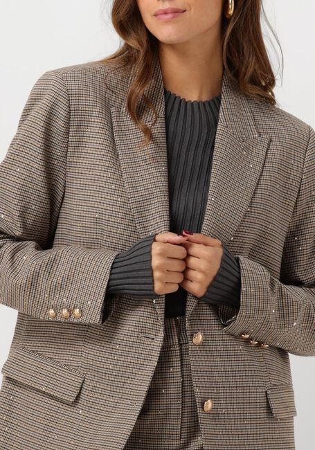 Bruine AAIKO Blazer AMANDA TWEED VIS 320 - large