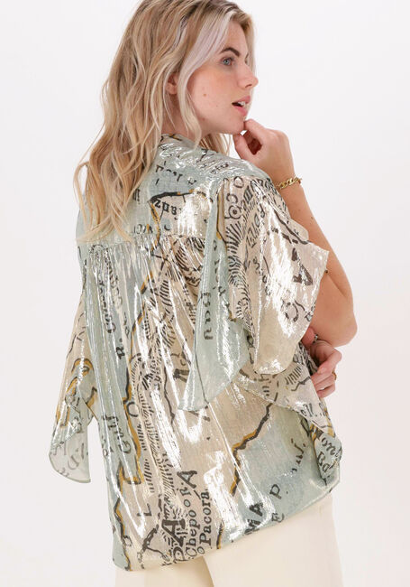 Lichtblauwe MES DEMOISELLES Blouses WANDA - large