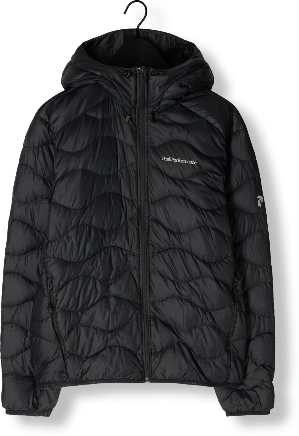 PEAK PERFORMANCE Heren Jassen M Helium Down Hood Jacket Zwart
