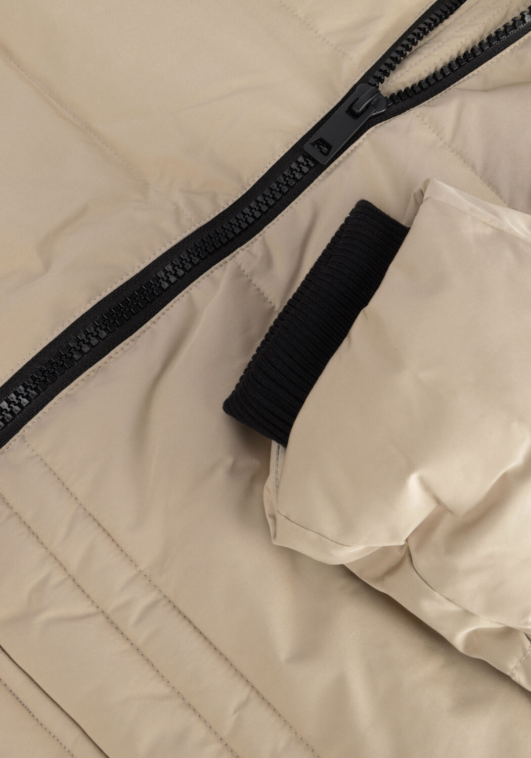 Beige MSCH COPENHAGEN Gewatteerde jas PAVINARIA JACKET - large