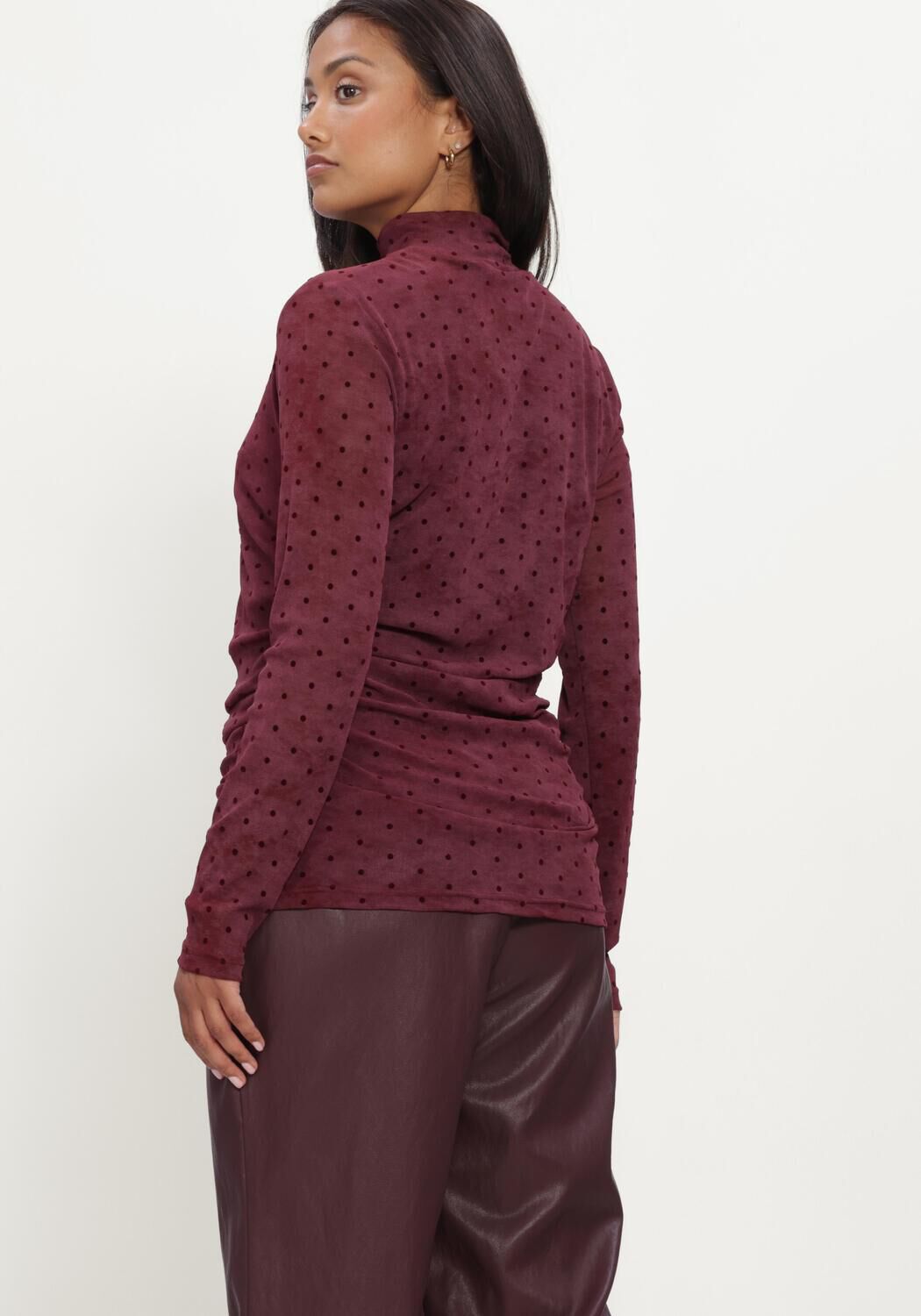 Rode NUKUS Tops & T-shirts GRACIE TOP DOTS - large