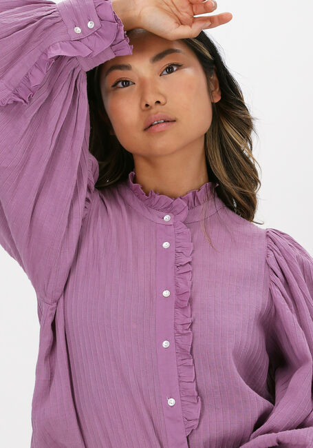 Lila ANTIK BATIK Blouses YVETTE BLOUSE - large