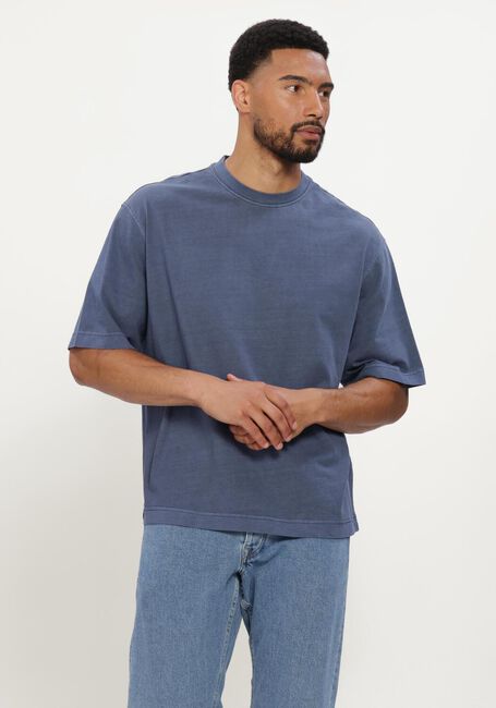 Blauwe SELECTED MEN T-shirt SLHBOXYCORY SS O-NECK TEE - large