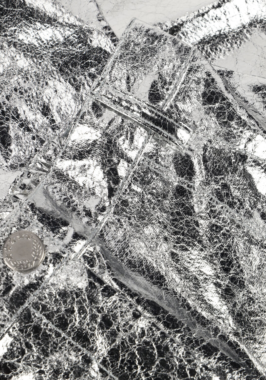 Zilveren YOUR WISHES Wide jeans SPACE WIDE LEG PANTS - large