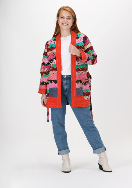 Multi SISSEL EDELBO Kimono MARRAKESH MULTI PATCH WORK JAC Multi SISSEL EDELBO Kimono MARRAKESH MULTI PATCH WORK JAC - large