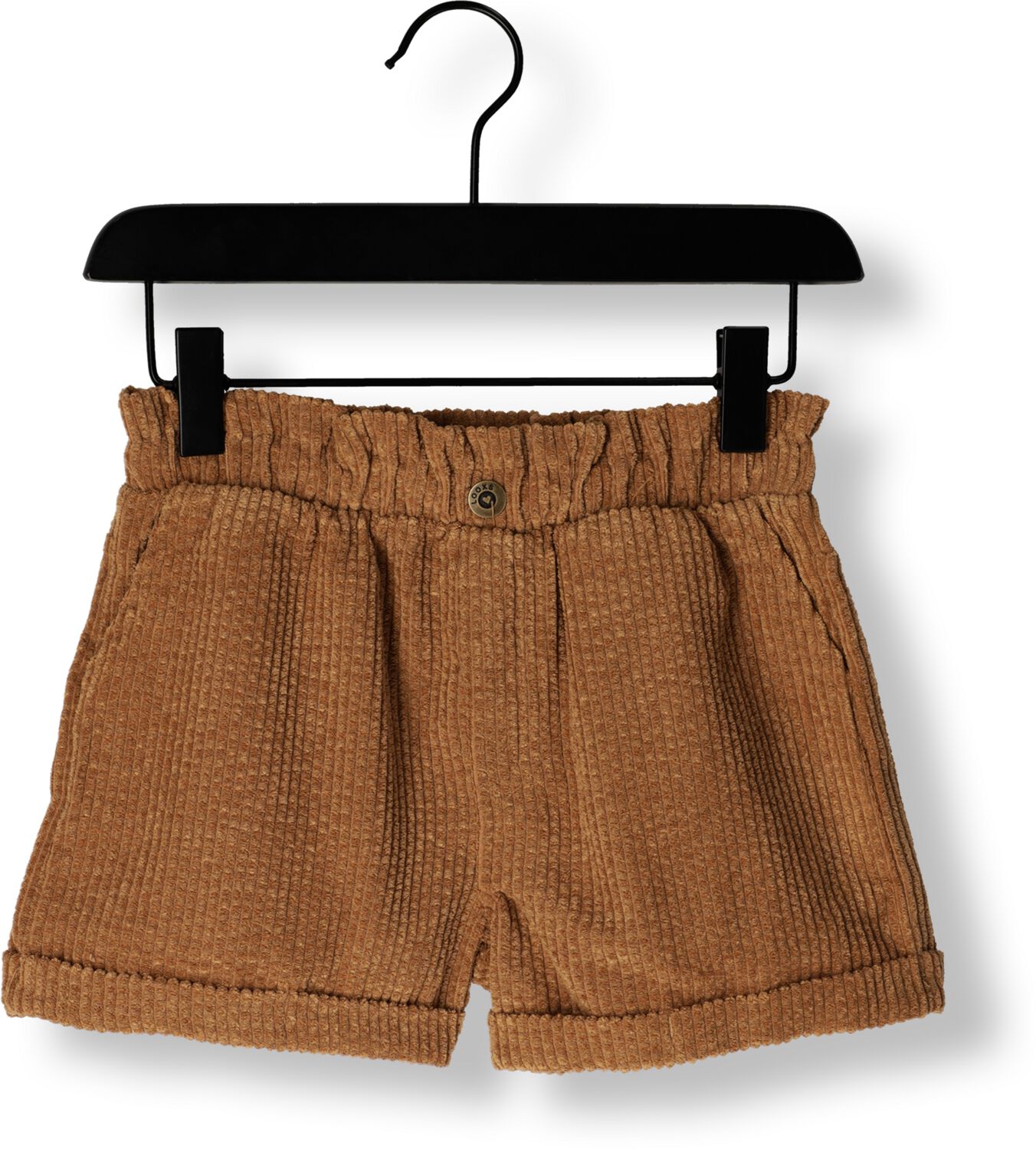 LOOXS little corduroy paperbag short bruin Korte broek Effen 104