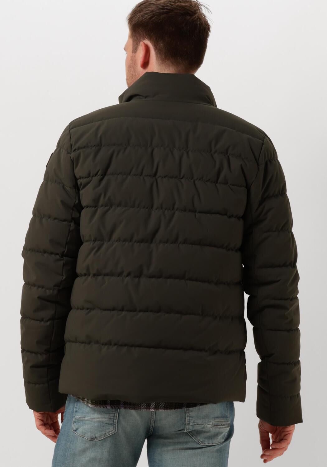 PME LEGEND Heren Jassen Short Jacket Freightyet Perfor Stretch Groen