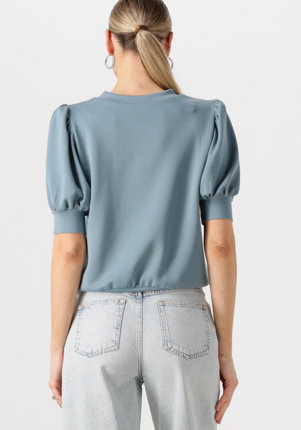 MINUS Dames Truien & Vesten Livana T-shirt Lichtblauw