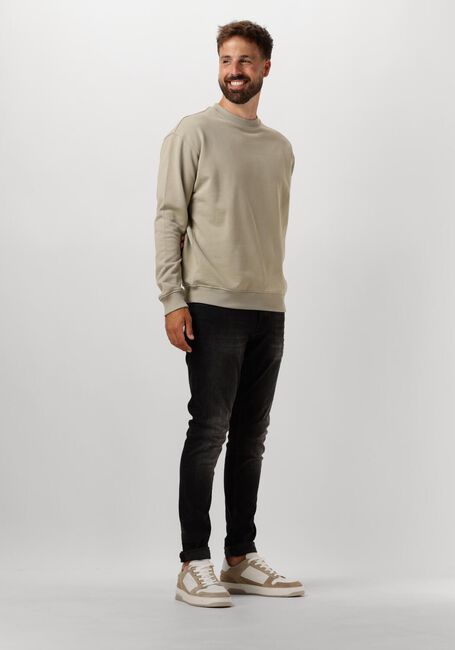 Groene PURE PATH Sweater LOOSE FIT SWEATERS CREWNECK308 - large