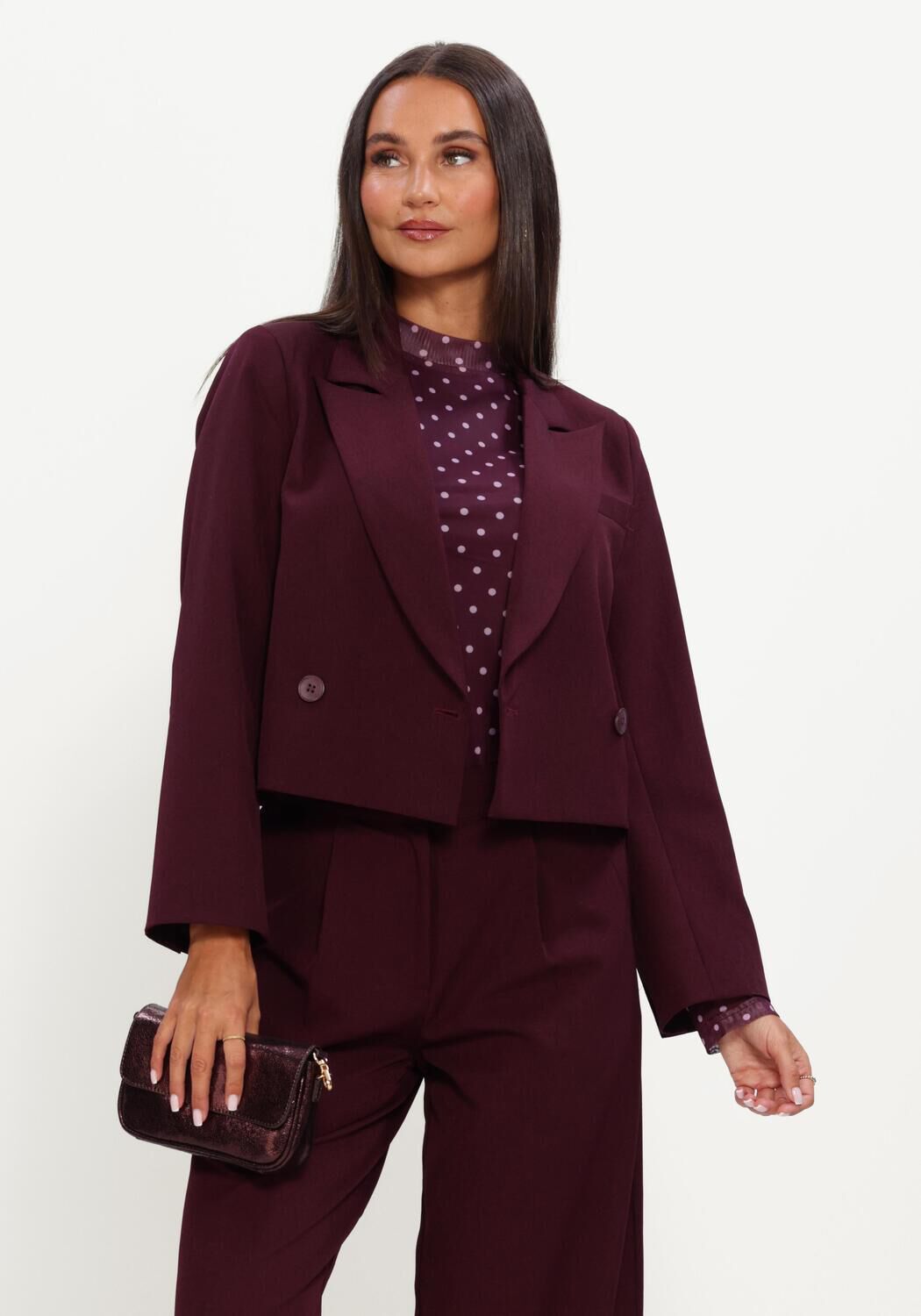 Bordeaux YDENCE Blazer BLAZER AYLA - large
