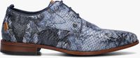 Blauwe REHAB Nette schoenen GREG SNAKE AQUAREL - medium