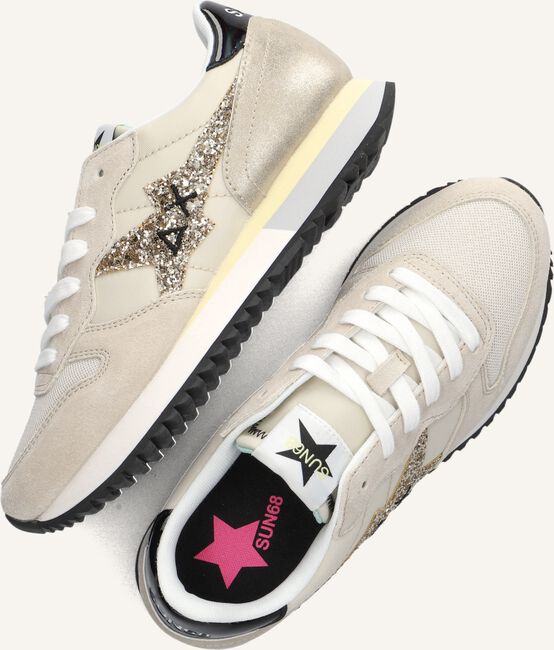 Beige SUN68 Lage sneakers STARGIRL GLITTER LOGO Beige SUN68 Lage sneakers STARGIRL GLITTER LOGO - large