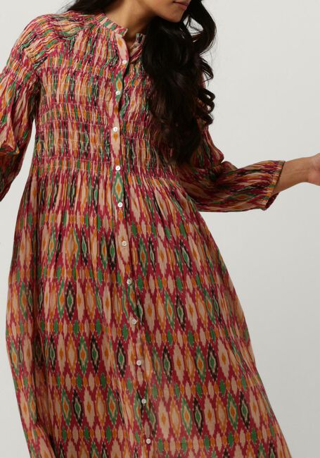 Multi BY-BAR Midi jurk LOULOU SUMMER IKAT DRESS - large