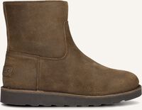 Bruine SHABBIES Enkellaarsjes PALISSA MIA ZIP Bruine SHABBIES Enkellaarsjes PALISSA MIA ZIP - medium