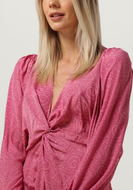 Roze SISSEL EDELBO Midi jurk CHERILYN DRESS - large