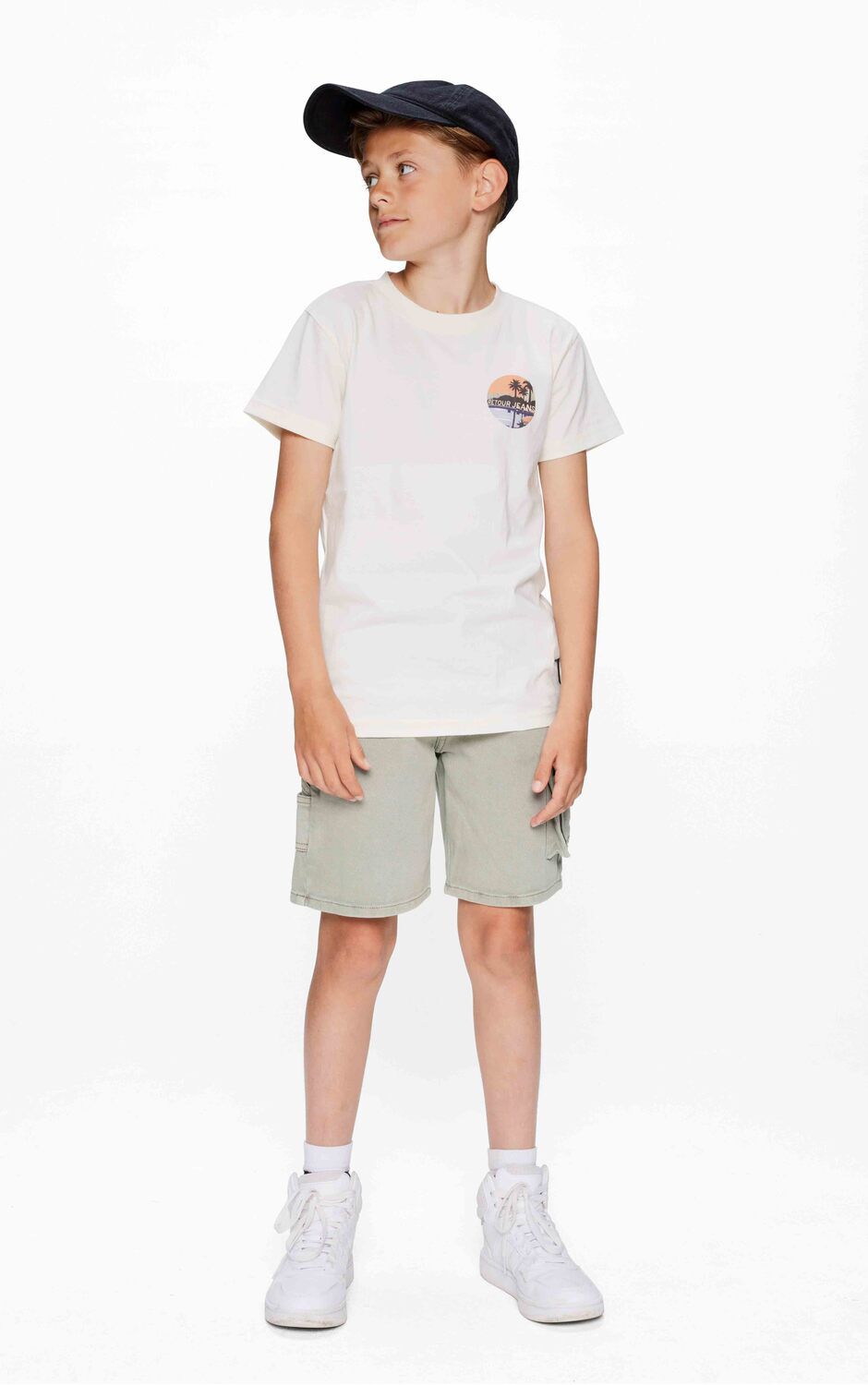 RETOUR Jongens Jeans Chris Khaki