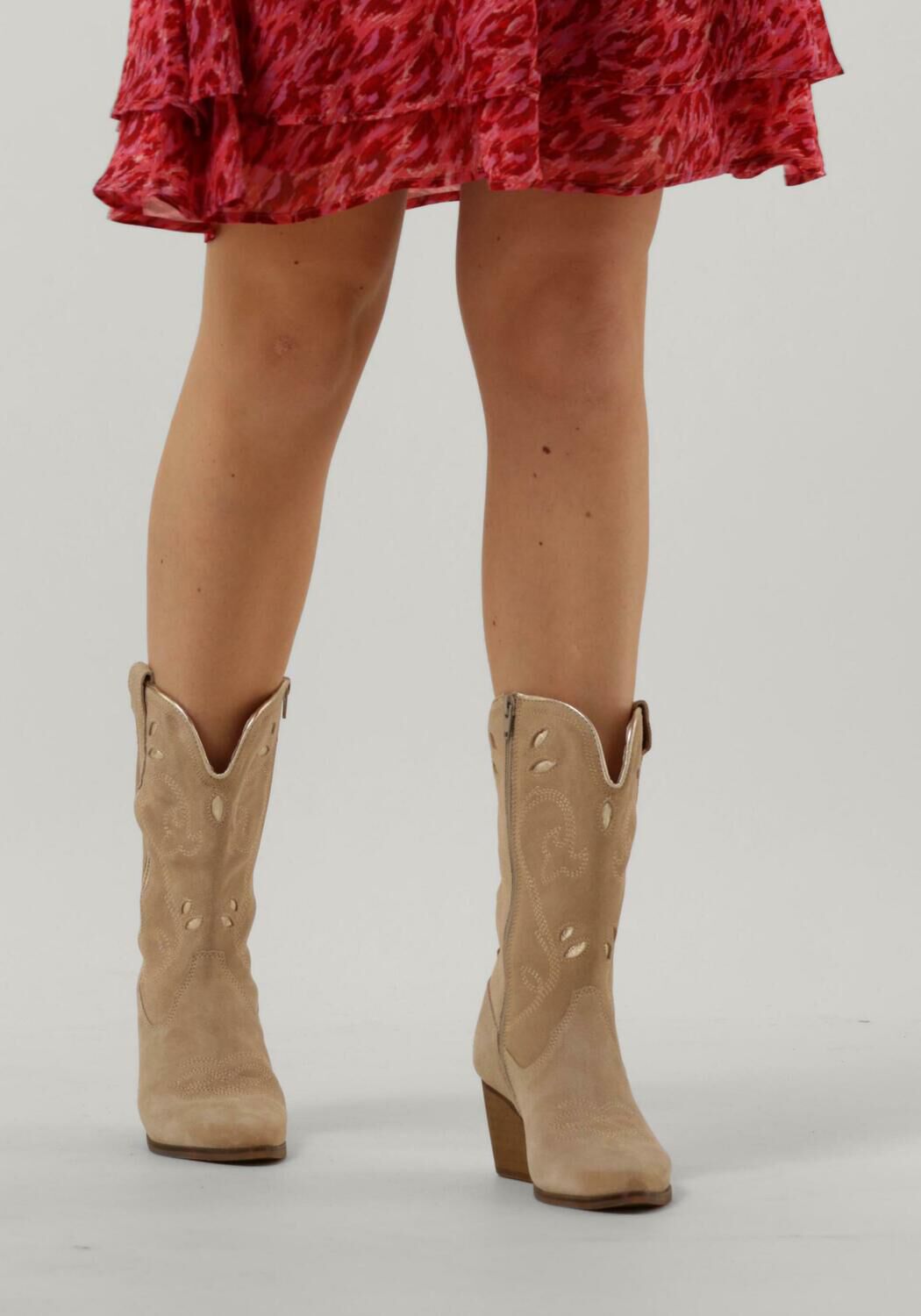 Beige OMODA Cowboylaarzen LPLOLA-16 - large