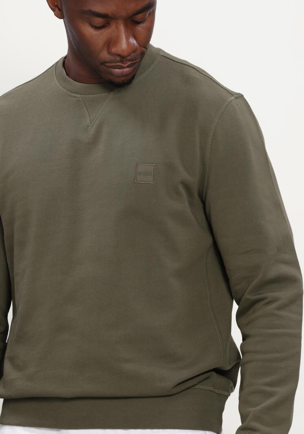 Olijf BOSS ORANGE Sweater WESTART - large