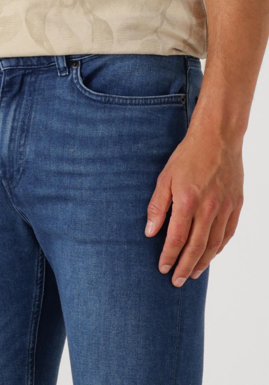 TOMMY HILFIGER Heren Jeans Slim Bleecker Sstr Lake Blue Blauw