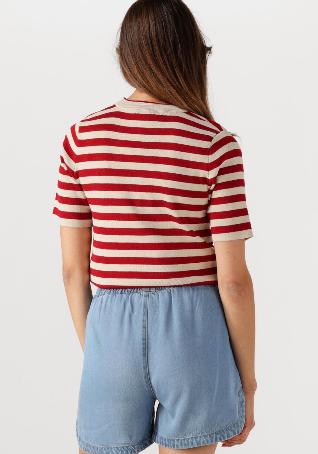 OBJECT Dames Truien & Vesten Objester S s New Knit Pullover Rood