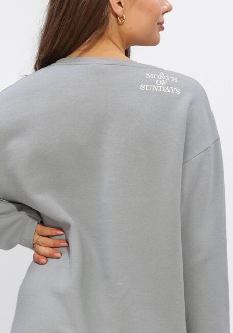 Grijze PENN & INK Midi jurk DRESS PRINT - large