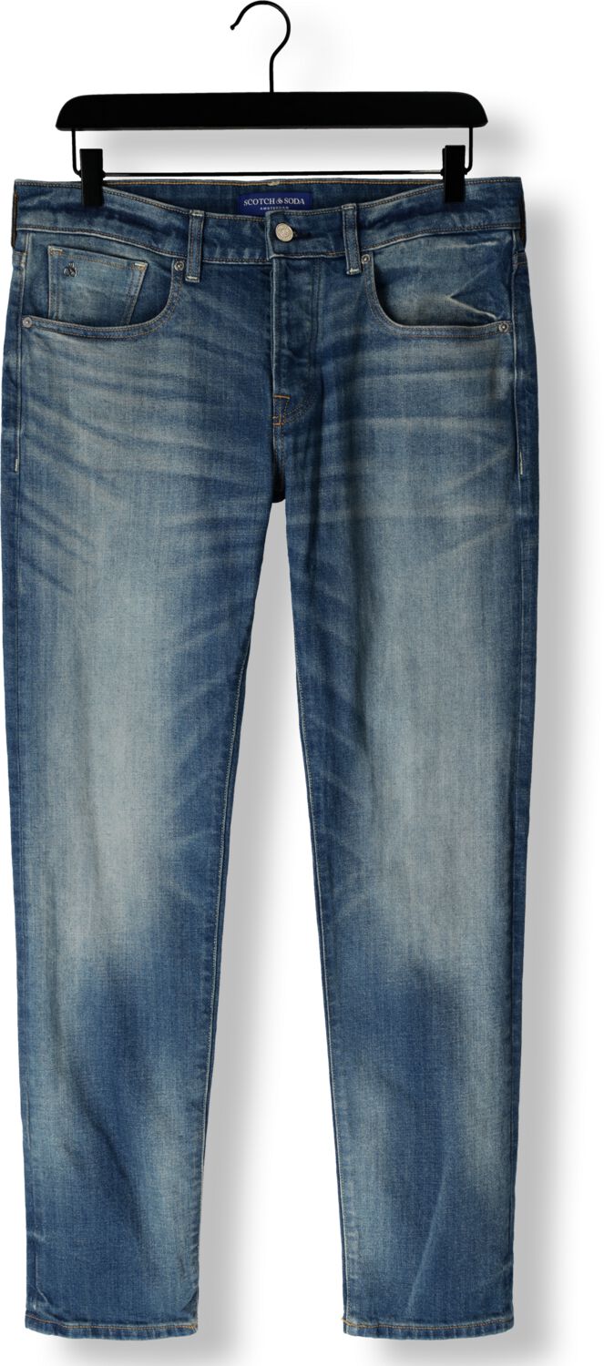 SCOTCH & SODA Heren Jeans Ralston Regular Slim Jeans Blauw