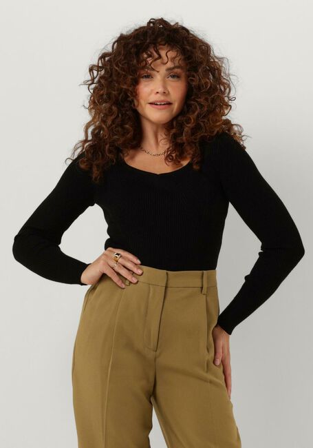 Zwarte MSCH COPENHAGEN Tops & T-shirts MSCHSELANA RACHELLE H PULLOVER - large