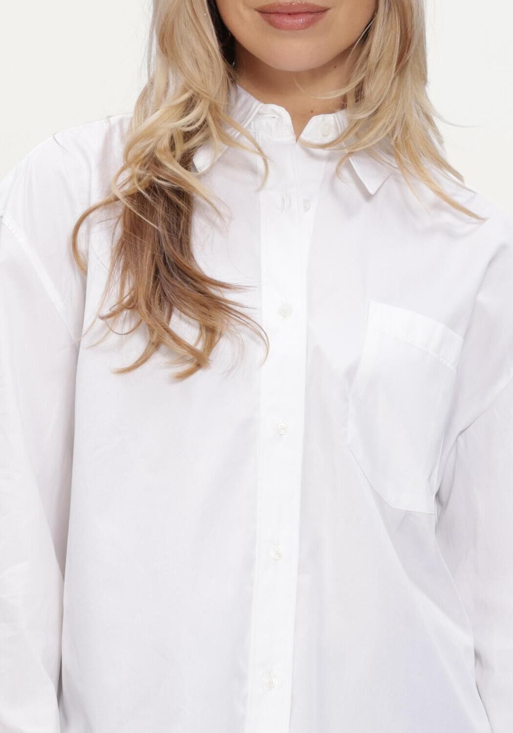 Witte TOMMY HILFIGER Blouses POPLIN DOUBLE CUFF SHIRT - large