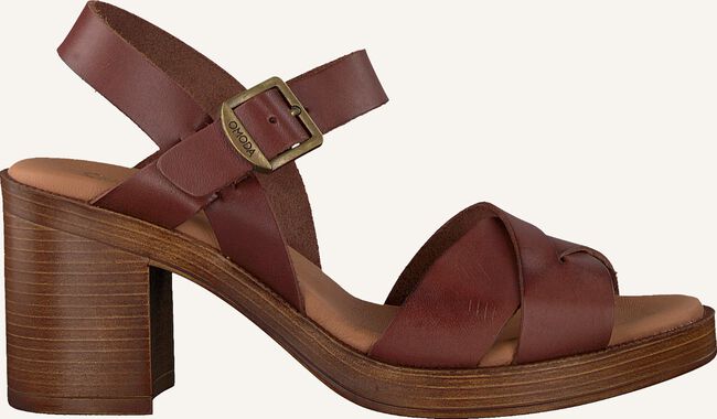 Bruine OMODA Platte sandalen 4538 Bruine OMODA Platte sandalen 4538 - large
