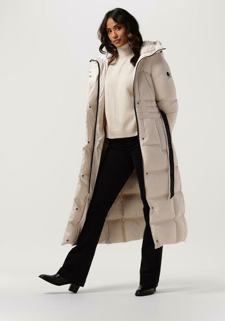 Witte BEAUMONT Gewatteerde jas PUFFER PARKA COAT - large