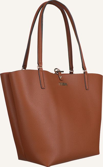 Cognac GUESS Handtas ALBY TOGGLE TOTE Cognac GUESS Handtas ALBY TOGGLE TOTE - large