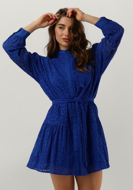 Blauwe YDENCE Mini jurk DRESS KIRSTY - large