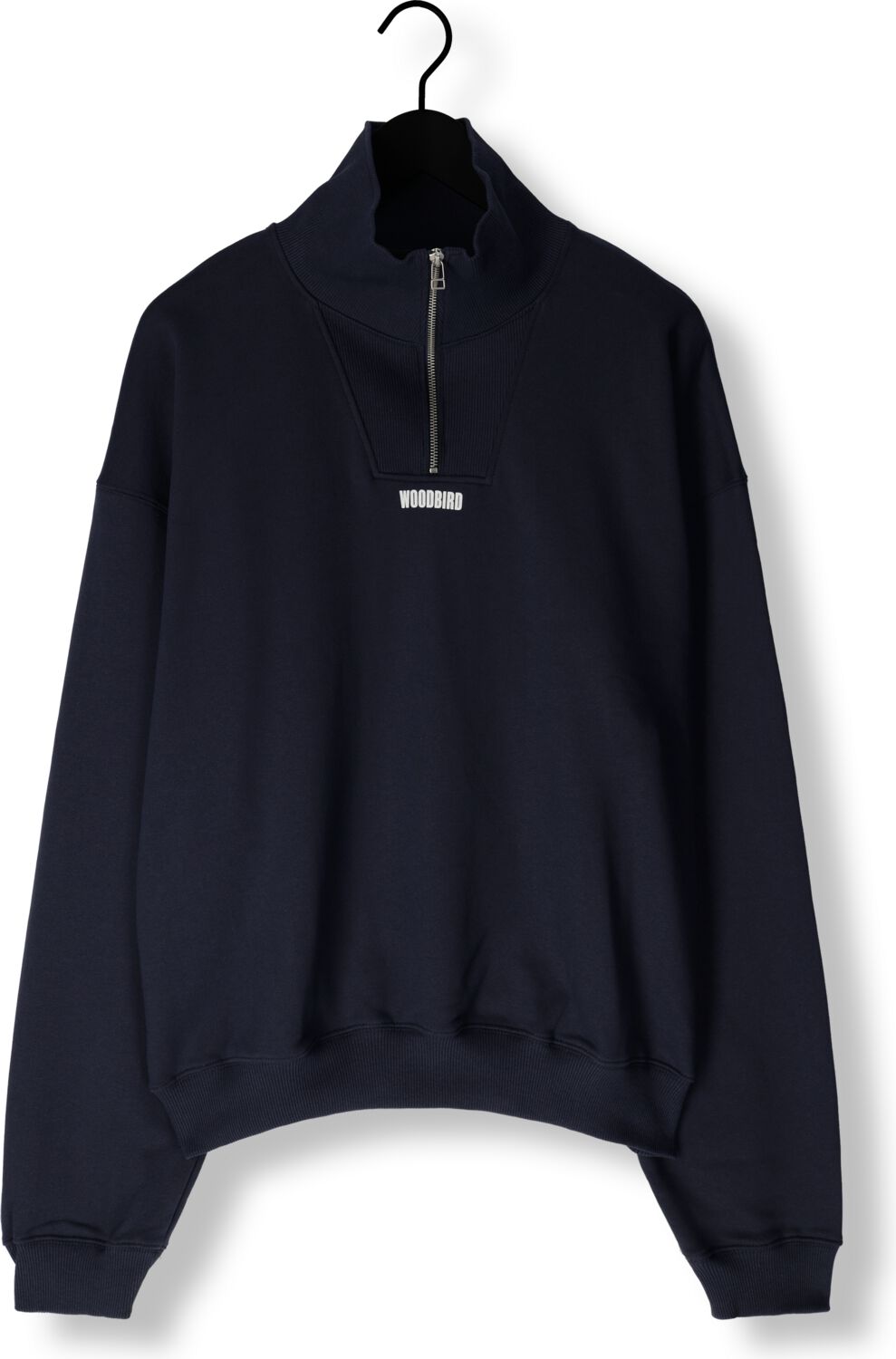WOODBIRD Heren Truien & Vesten Wblee Half Zip Donkerblauw