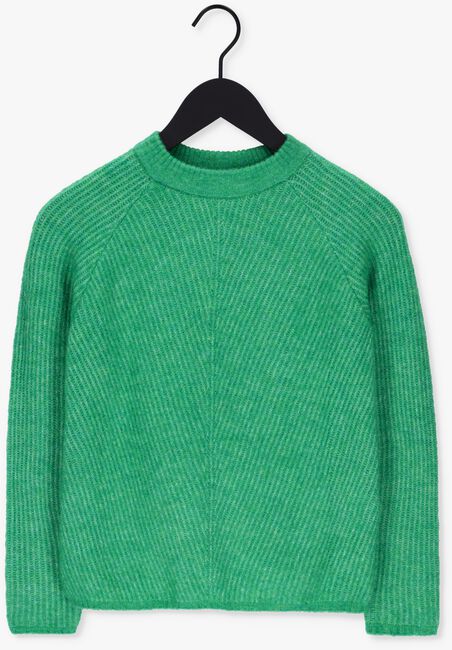 Groene Y.A.S. Trui YASALVA LS O-NECK KNIT PULLOVER - large