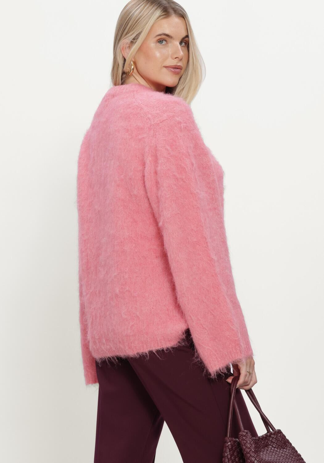 Roze NOTRE-V Trui NV-INSA - large