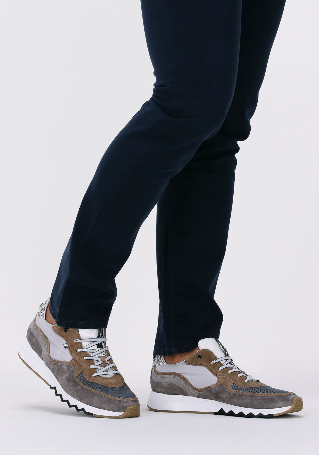 Beige FLORIS VAN BOMMEL Lage sneakers SFM-10091 - large