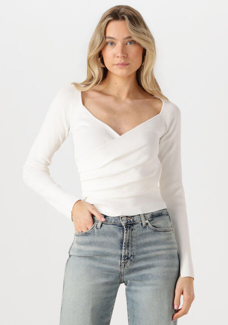 Witte NEO NOIR Top ELAINA KNIT BLOUSE - large