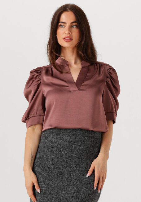 Roze NEO NOIR Blouses ROELLA HEAVY SATEEN BLOUSE - large