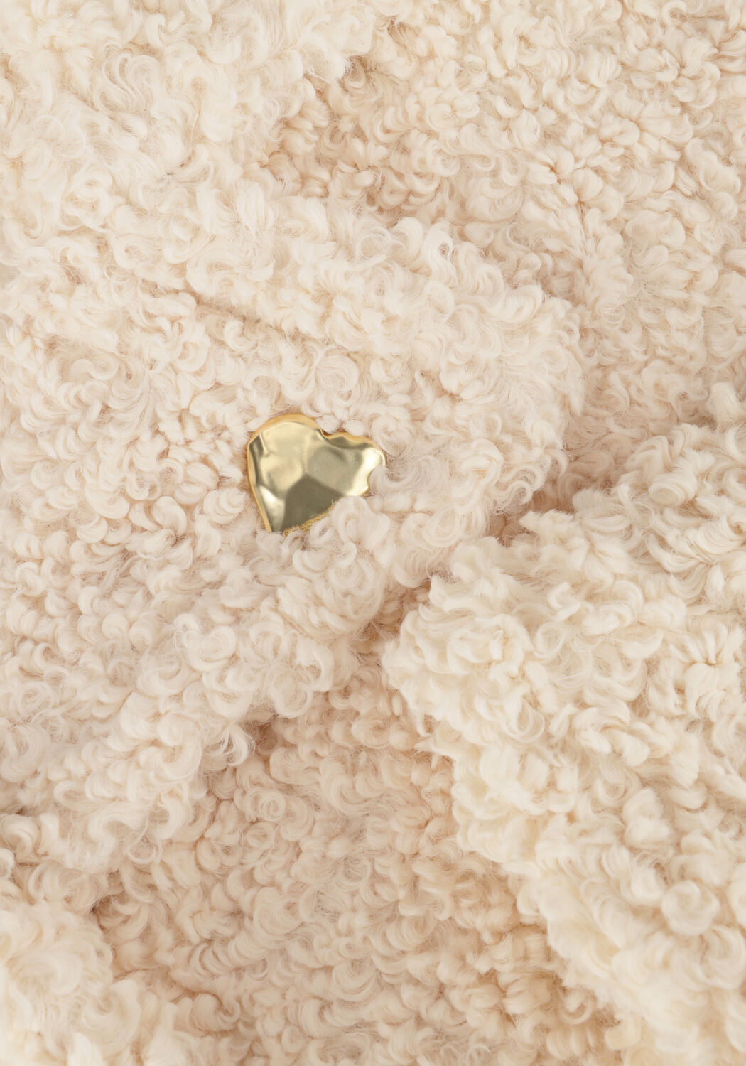 Ecru FABIENNE CHAPOT Teddy jas NICOLE COAT - large