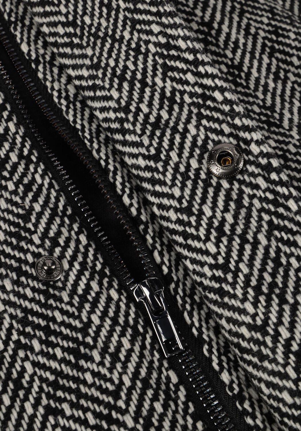 Zwarte CO'COUTURE Mantel TWEEDY JACKET - large