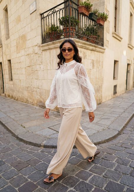 Ecru SECOND FEMALE Blouses SYBELL LACE BLOUSE - large