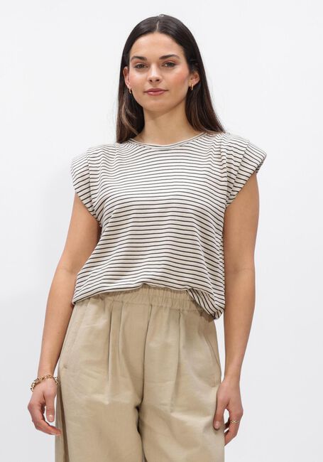 Blauwe BY-BAR Tops & T-shirts NILOU SMALL STRIPE - large