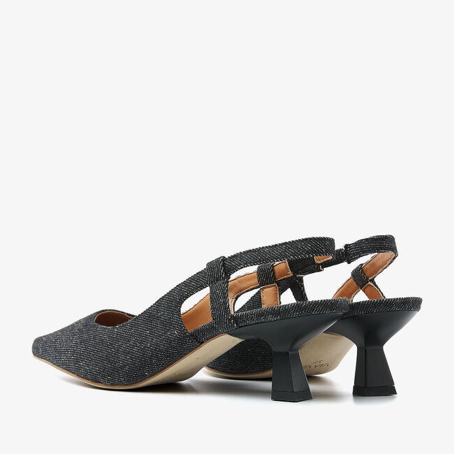 Zwarte VIA VAI Slingbacks SUZY ALIYA - large