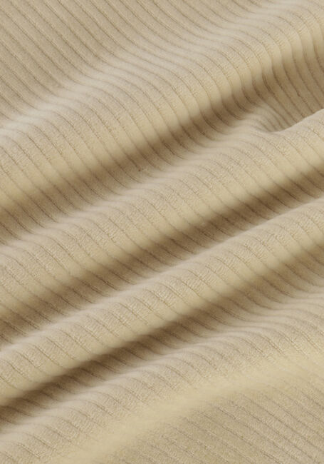 Beige NOBELL Sweater KAY GIRLS VELVET RIB SWEATER BEIGE - large
