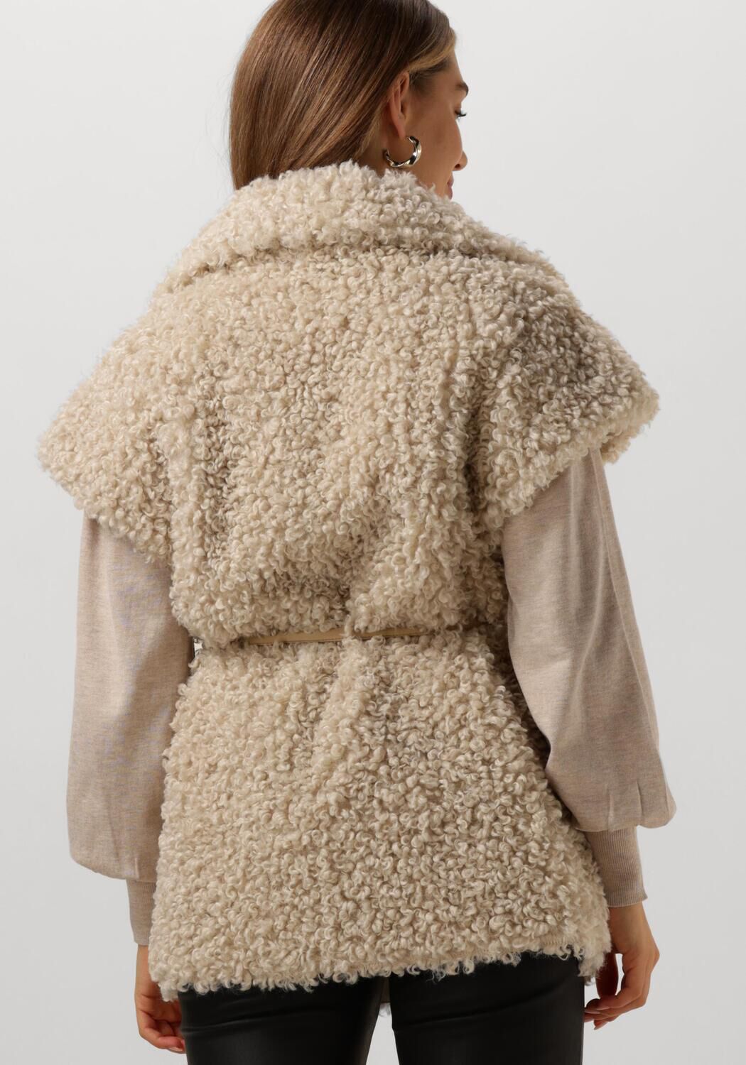 Beige IBANA Gilet CILKA - large