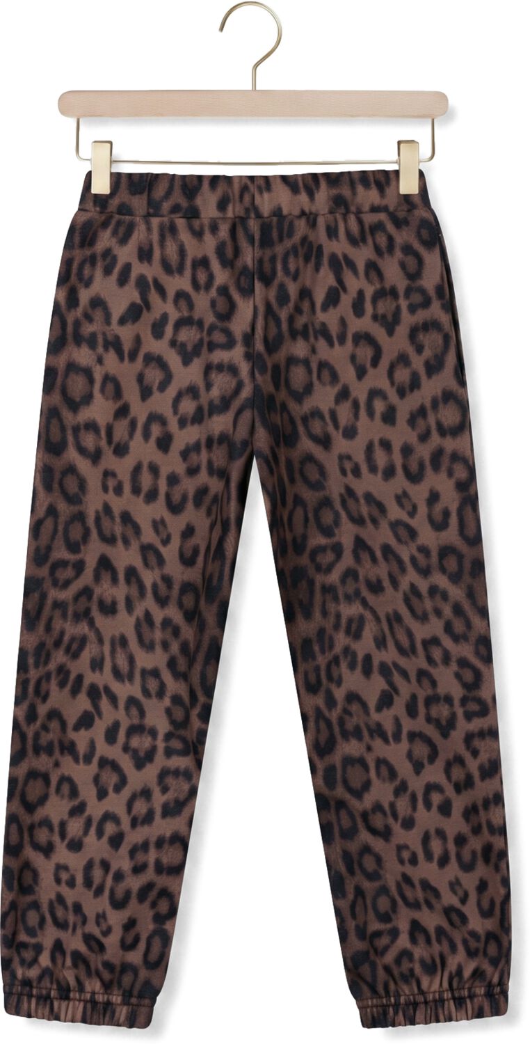 ALIX MINI Meisjes Jeans Leopard Pants Bruin