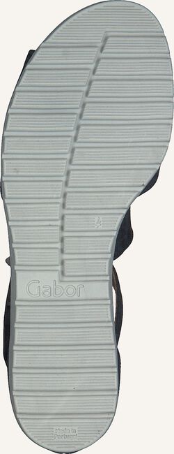 Blauwe GABOR Platte sandalen 582 Blauwe GABOR Platte sandalen 582 - large