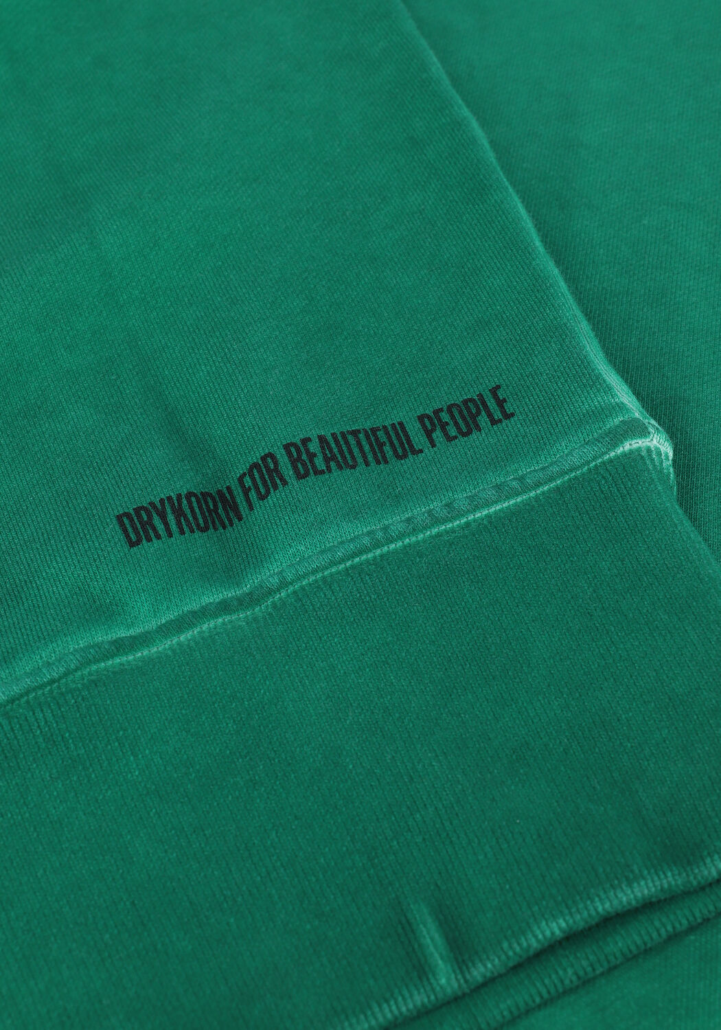 Donkergroene DRYKORN Sweater FELIX - large